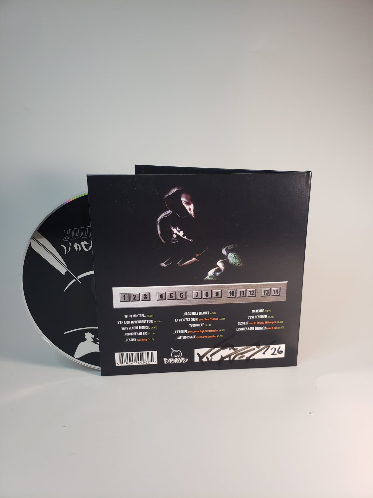 CD Accent Grave - 20e anniversaire - numerotée et autographiée